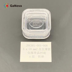 5*10mm2 A-Face Un-Doped SI-Type Free-Standing GaN Single Crystal Substrate Resistivity &gt; 10⁶ Ω·Cm RF Devices Wafer