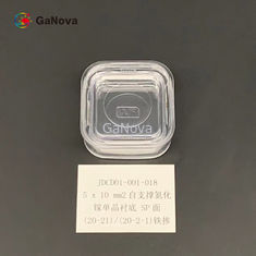 5x10mm2 Sp Face Gan Epitaxial Wafer Un Doped Si Type Gan Single Crystal Substrate