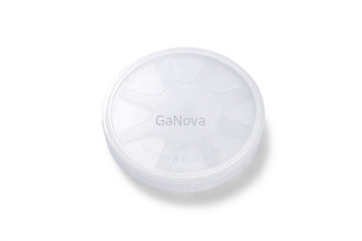 4inch GaN On Sapphire Wafer Blue Green LED Wafer Flat Sapphire 100 mm