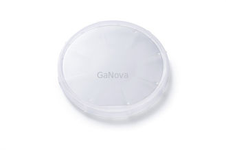 4 Inch Blue LED GaN Epitaxial Wafer C Plane Flat Sapphire