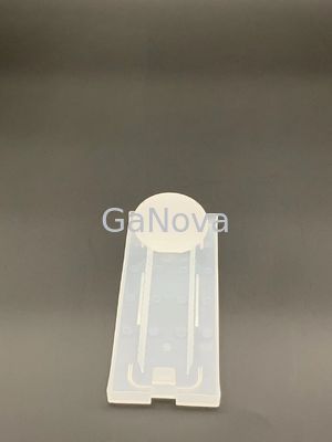 Flat Edge Angle 16mm Patterned Sapphire Substrates Front Surface