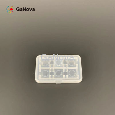 10*10.5mm2 C-Face Fe-Doped SI-Type Free-Standing GaN Single Crystal Substrate Macro Defect Density 0cm⁻² TTV ≤ 10 Μm Resistivity 10⁶ Ω·Cm RF Devices Wafer