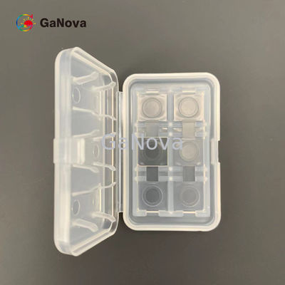 10*10.5mm2 C-Face Fe-Doped SI-Type Free-Standing GaN Single Crystal Substrate Macro Defect Density 0cm⁻² TTV ≤ 10 Μm Resistivity 10⁶ Ω·Cm RF Devices Wafer