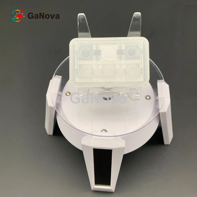 10*10.5mm2 C-Face Fe-Doped SI-Type Free-Standing GaN Single Crystal Substrate Macro Defect Density 0cm⁻² TTV ≤ 10 Μm Resistivity 10⁶ Ω·Cm RF Devices Wafer