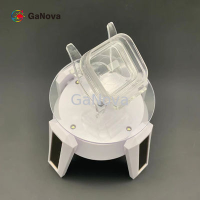 5*10mm2 M-Face Un-Doped N-Type Free-Standing GaN Single Crystal Substrate Resistivity &lt; 0.05 Ω·cm Power Device/Laser
