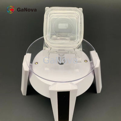 5x10mm2 SP-Face 10-11 Un-Doped N-Type Free-Standing GaN Single Crystal Substrate with TTV ≤ 10µm Resistivity 0.05 Ω·cm