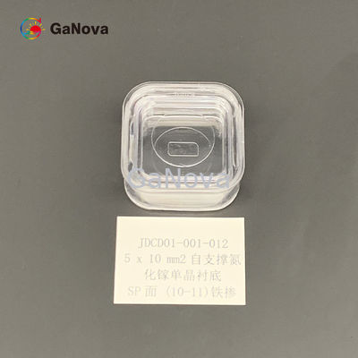 5*10mm2 SP-Face (10-11)  Un-Doped SI-Type Free-Standing GaN Single Crystal Substrate Resistivity &gt; 10⁶ Ω·Cm RF Device