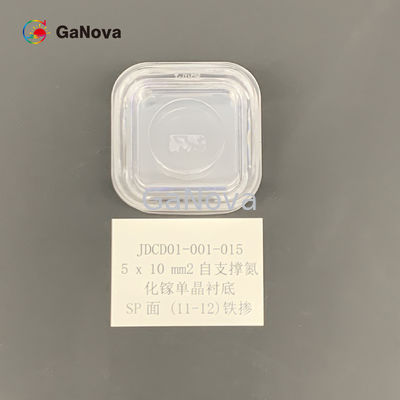 5*10mm2 SP-Face (11-12) Un-Doped SI-Type Free-Standing GaN Single Crystal Substrate Resistivity &gt; 10⁶Ω·Cm RF Device
