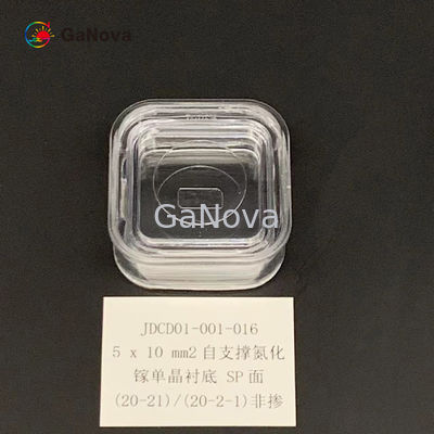 350 ±25µm Thickness Un-Doped N-Type Free-Standing GaN Single Crystal Substrate with TTV ≤ 10µm and Resistivity 0.1 Ω·cm