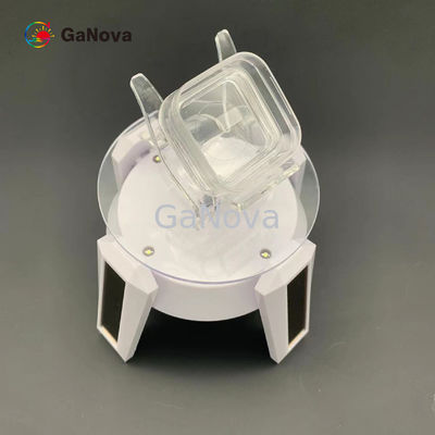 5*10mm2 SP-Face Un-Doped N-Type Free-Standing GaN Single Crystal Substrate 20-21 / 20-2-1 10mm2 Resistivity 0.05 Ω·cm