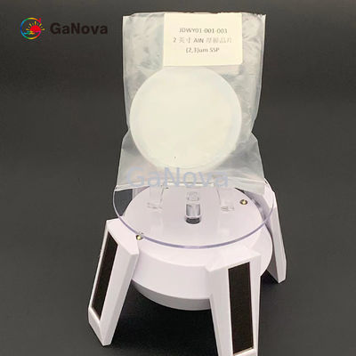 2 Inch Semi Insulating AIN Sapphire Single Crystal Wafer C Plane