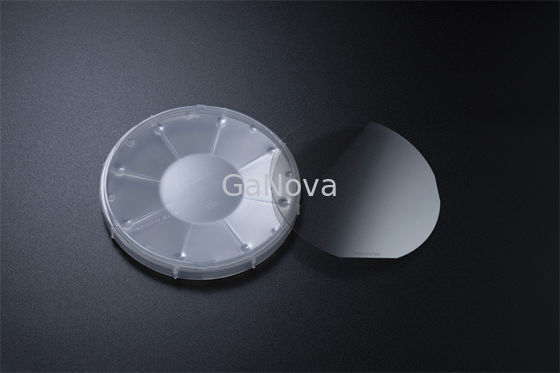 Single Crystal SiC Epitaxial Wafer C-Face Optical Polish Si-Face CMP