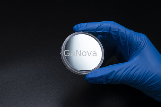 Dimension 520±10nm 2inch Green-LED GaN On Silicon Wafer 20nmContact Layer