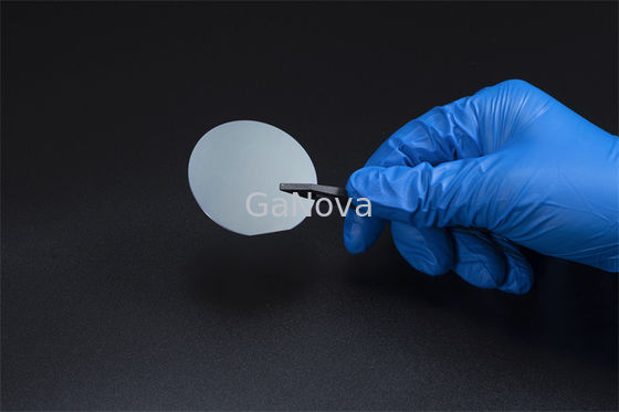2 Inch Green LED GaN On Silicon Wafer Dimension 520±10nm