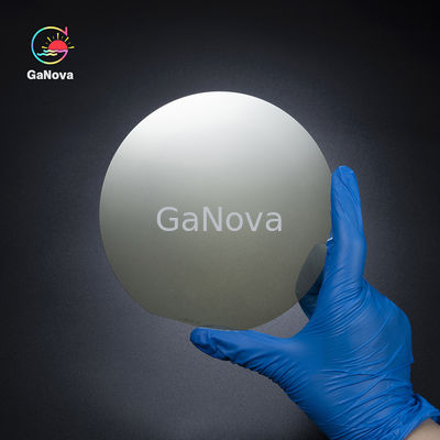 6 Inch GaN On Silicon HEMT Epi Wafer  Power Device Gallium Nitride GaN On Si