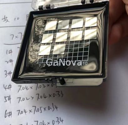 JDCD05-001-005 5*5mm2*0.5mm Electronic Grade Single Crystal Diamond,N Content&lt;100ppb, XRD&lt;0.015º Thermal Conductivity