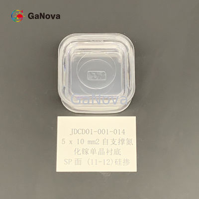 SP-Face 11-12 Un-Doped N-Type Free-Standing GaN Single Crystal Substrate Resistivity 0.05 Ω·cm Macro Defect Density 0cm⁻²